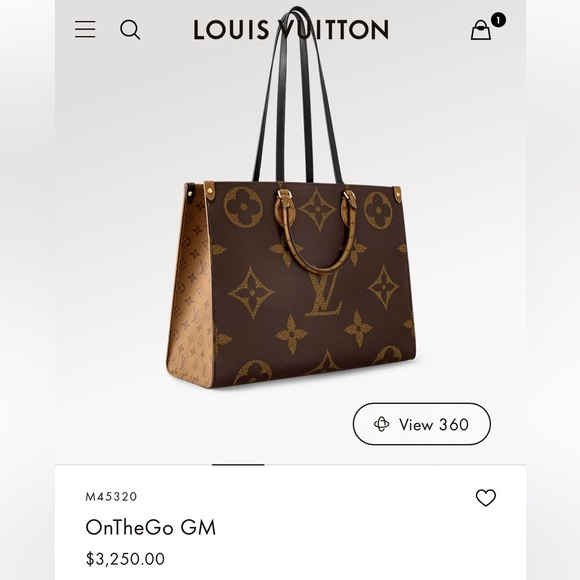 Louis Vuitton , On The Go Tote - Picture 1 of 4